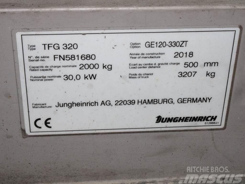 Jungheinrich TFG 320 G120-330ZT Gasolmotviktstruckar