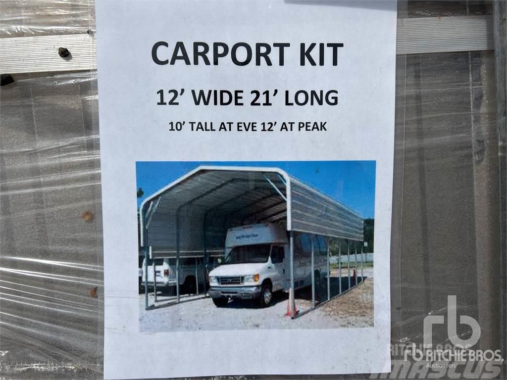  12 ft x 21 ft x 10 ft Carport K ... Övrigt