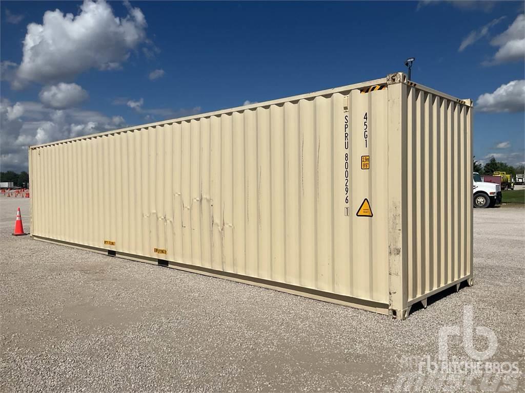  40 ft High Cube (Unused) Specialcontainers