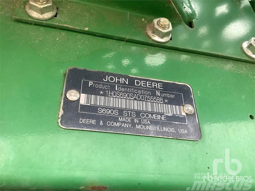 John Deere S690 Skördetröskor