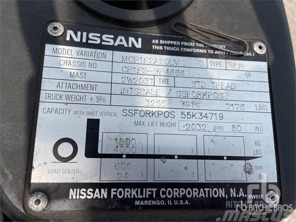 Nissan CF40LP Dieselmotviktstruckar