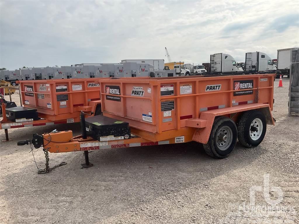  PRATT 10 ft T/A Dump Vehicle transport trailers
