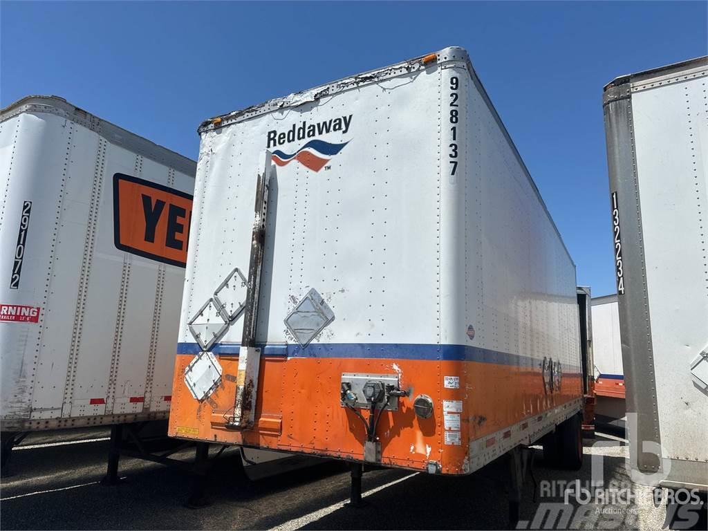Utility 28 ft x 102 in S/A Box body semi-trailers