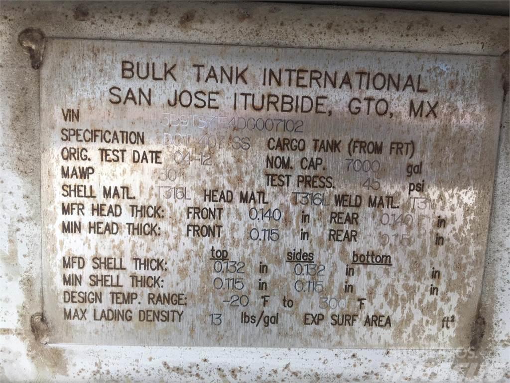  BULK NON-CODE 407 / 7000G / INSULATED Tanksläp