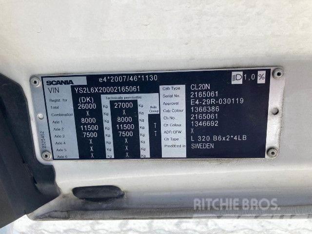 Scania L 320 B6x2*4LB HYBRID - Box/Lift Chassier