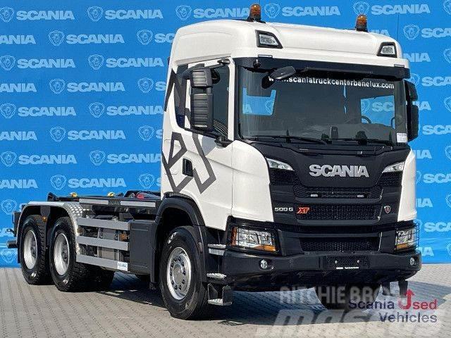 Scania G 500 B6x4HB, DIFF-L 20T HOOKLIFT, EX DEMO SUPER! Lastväxlare med kabellift