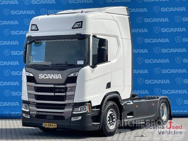 Scania R 450 A4x2NB DIFF-L FULL AIR RETARDER 8T P-AIRCO Dragbilar
