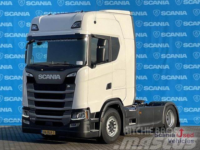 Scania S 450 A4x2NB RETARDER P-AIRCO DIFF-LOCK 8T FULL AI Dragbilar