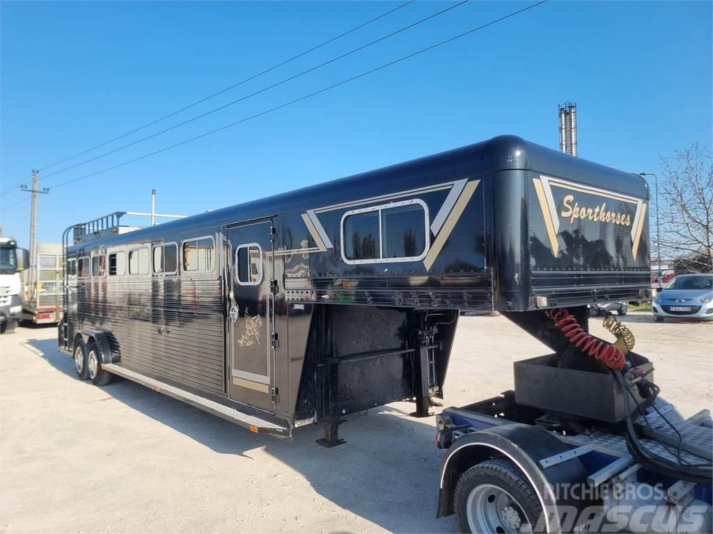  HR Trailer - Horse transporter BE trailer - 5 hors Djurtransport trailer