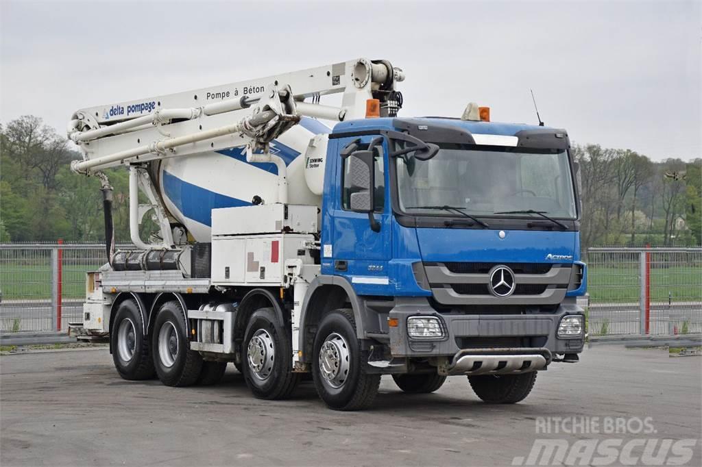 Mercedes-Benz ACTROS 3244 Lastbilar med betongpump