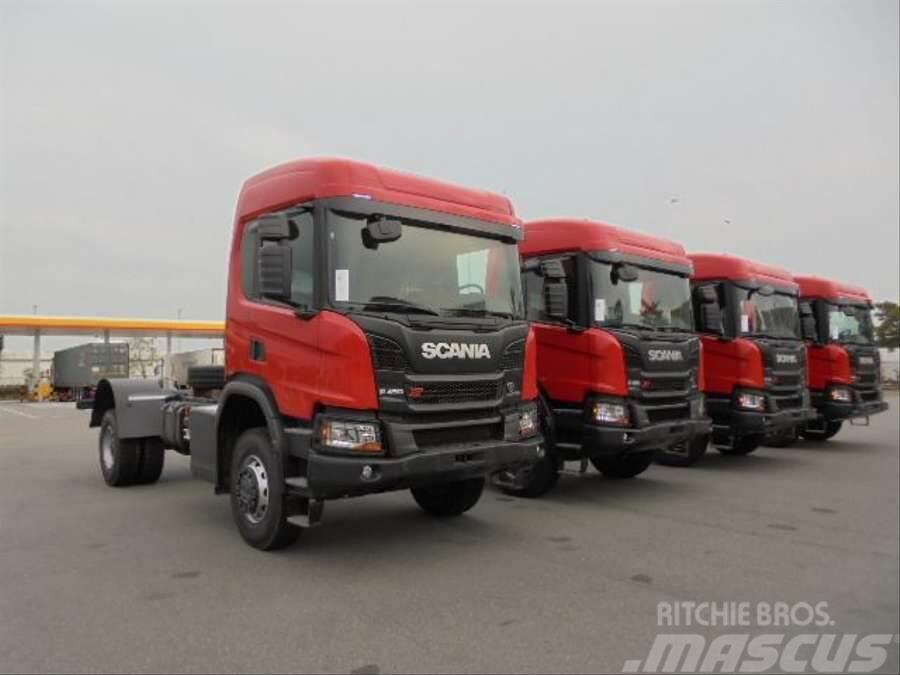 Scania P450 XT 4x4 Alváz Chassis and suspension