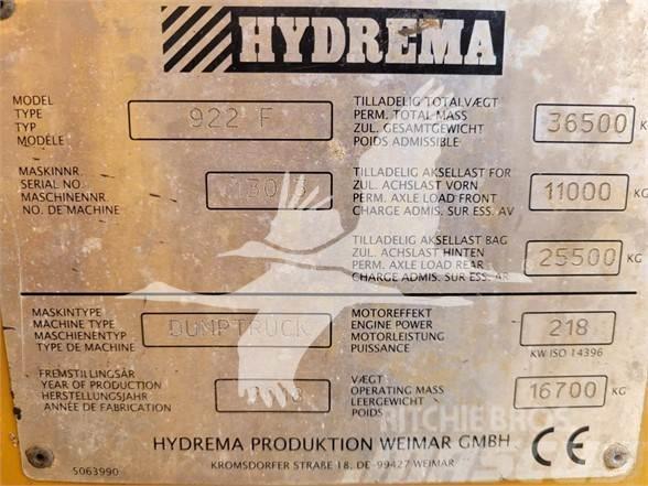 Hydrema 922HM Midjestyrd dumper