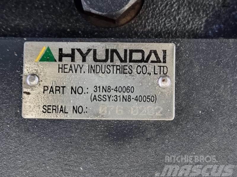 Hyundai FINAL DRIVE 31N8-40060 Hjulaxlar