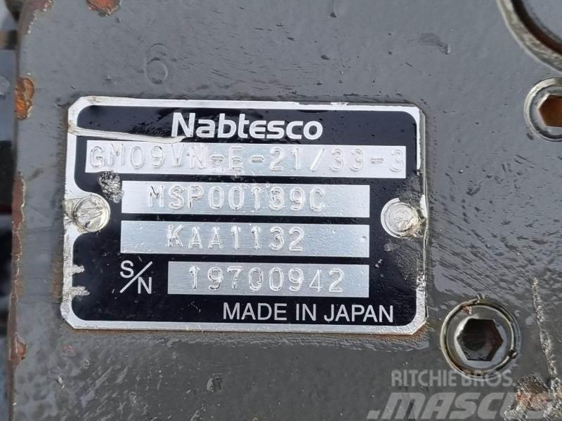  NABTESCO GM09VN-E-21/33-3 FINAL DRIVE Hjulaxlar