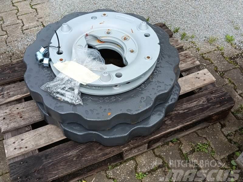 Massey Ferguson Radgewicht 250 kg Däck, hjul och fälgar