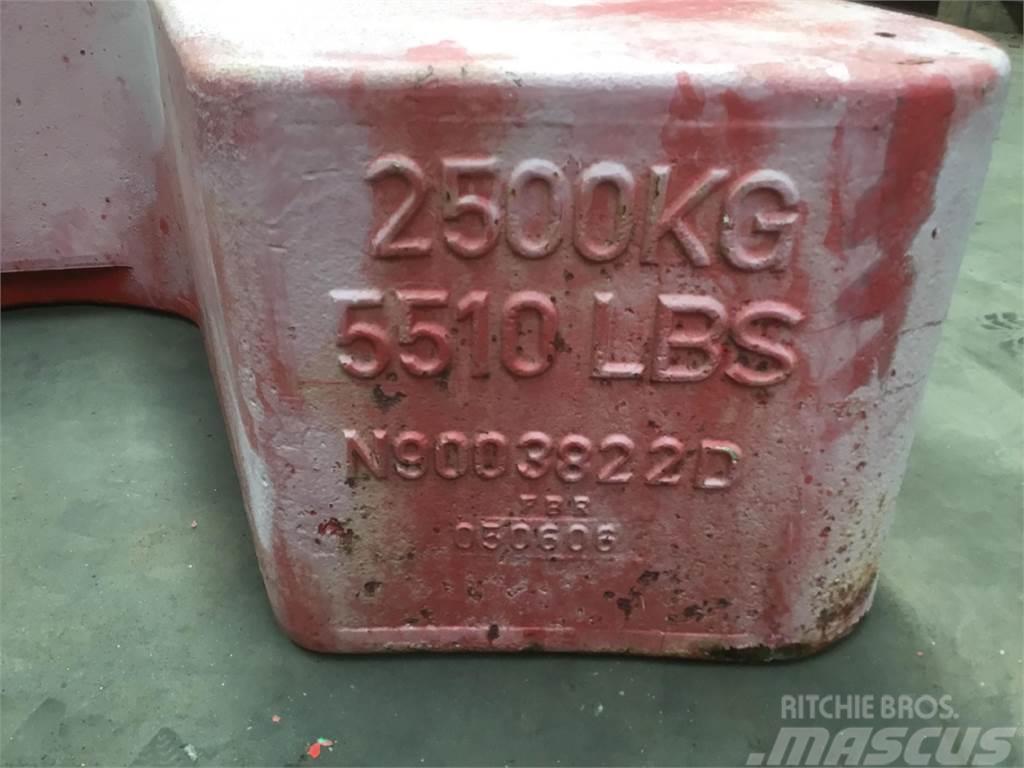 Terex AC 35 counterweight 2,5 ton Kranar, delar och tillbehör