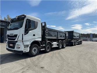 Iveco X-Way AS350S57 8x4 slp 2+2 pv