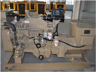 Cummins 6CT8.3-GM129 129kw marine diesel generator motor