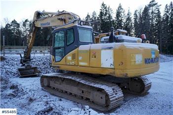 Komatsu PC240NLC-7K Crawler excavator, SEE VIDEO