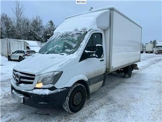 Mercedes-Benz Sprinter box truck with Tailgate lift