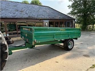 Marshall S4 4 Ton dropside tipping trailer