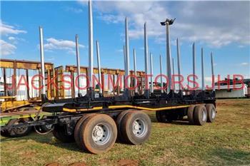  4 AXLE TIMBER TRAILER