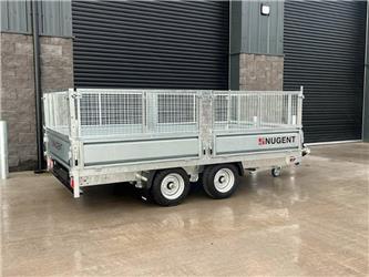 Nugent F3720H Twin Axle Flatbed Trailer