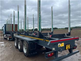Montracon 13.4m Tri Axle  Front Lift Timber Trailer