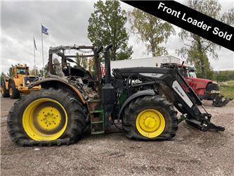 John Deere 6155 R Dismantled: only spare parts