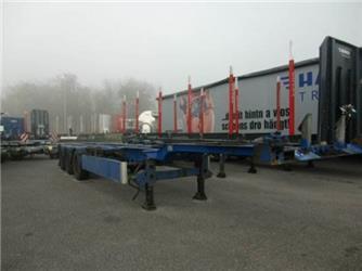 RENDERS RS945 CONTAINERCHASSIS, 2X20FT,1X40FT,1X45FT