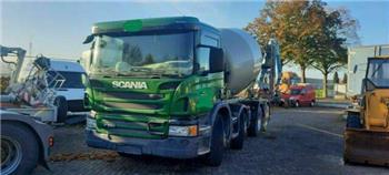 Scania 2x P360 Betonmischer 8x4 Blatt/Blatt E6