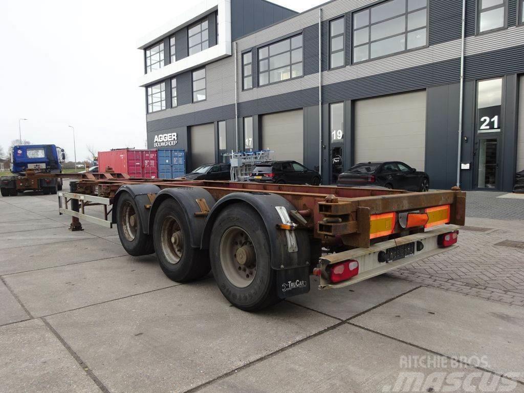 Renders Container Chassis / SAF + DRUM Containertrailer