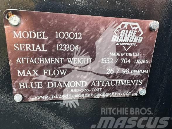 Blue Diamond ATTACHMENTS 103012 Skogsfräsar