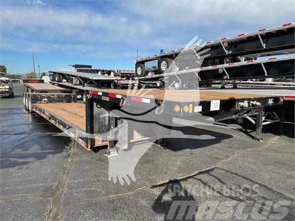 Doosan SPECIALIZED 40 TON FIXED NECK DOUBLE DROP LOWBOY Låg lastande semi trailer