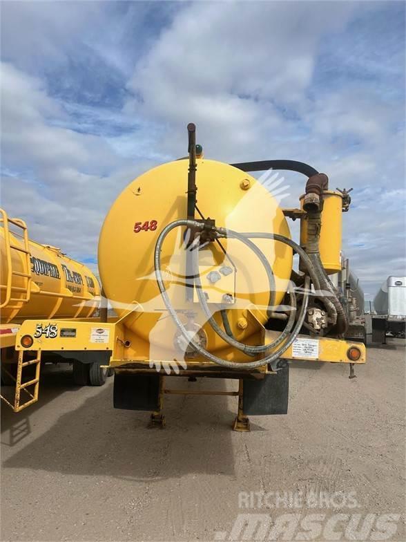 Dragon 130 BBL WATER TANKER WITH PUMP, NON-CODE, SPRING R Tanktrailer