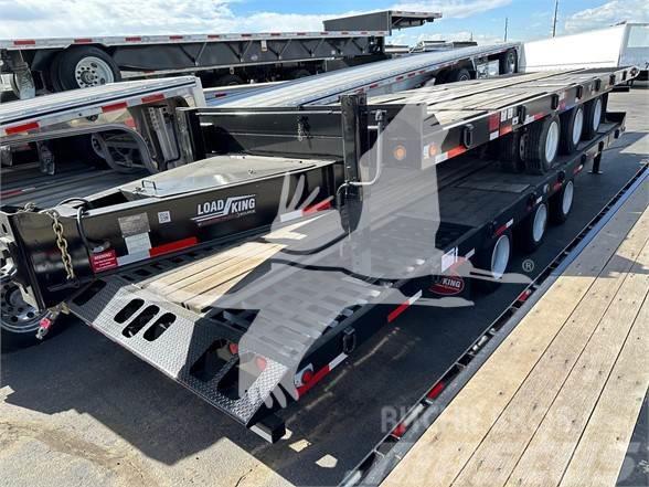 Load King TILT DECK, TRI AXLE, 50K CAPACITY, D-RIN Låg lastande semi trailer
