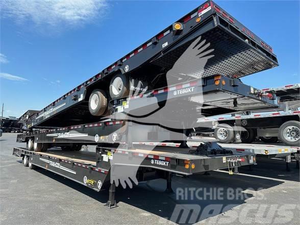 Trail-Eze TE80XT 40 TON HYDRAULIC TAIL, AIR RIDE, 20K WINCH Låg lastande semi trailer