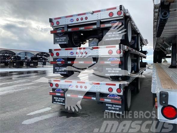 Utility ON THE GROUND AND READY TO WORK- 4000AE COMBO DROP Låg lastande semi trailer