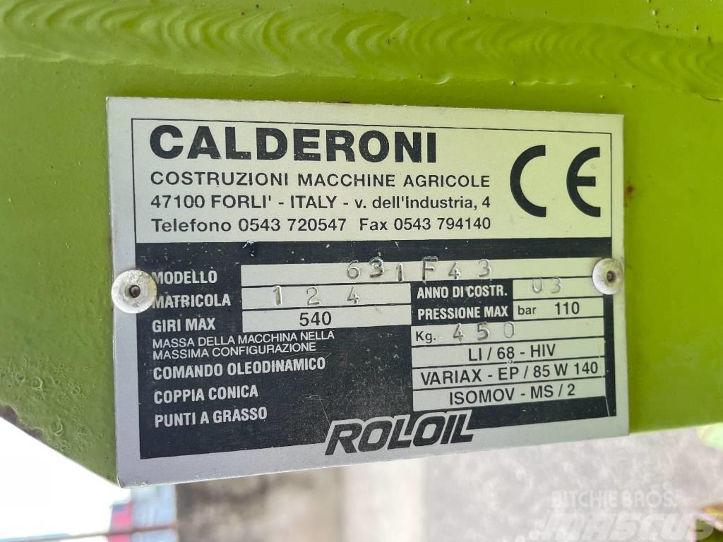 Calderoni 631F43 Jordbearbetning for vinodling
