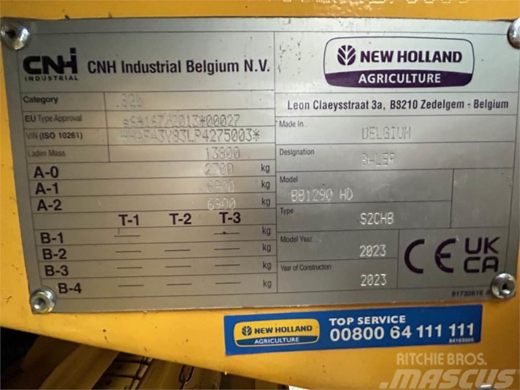 New Holland BB 1290 RC HIGH DENSITY Fyrkantspressar