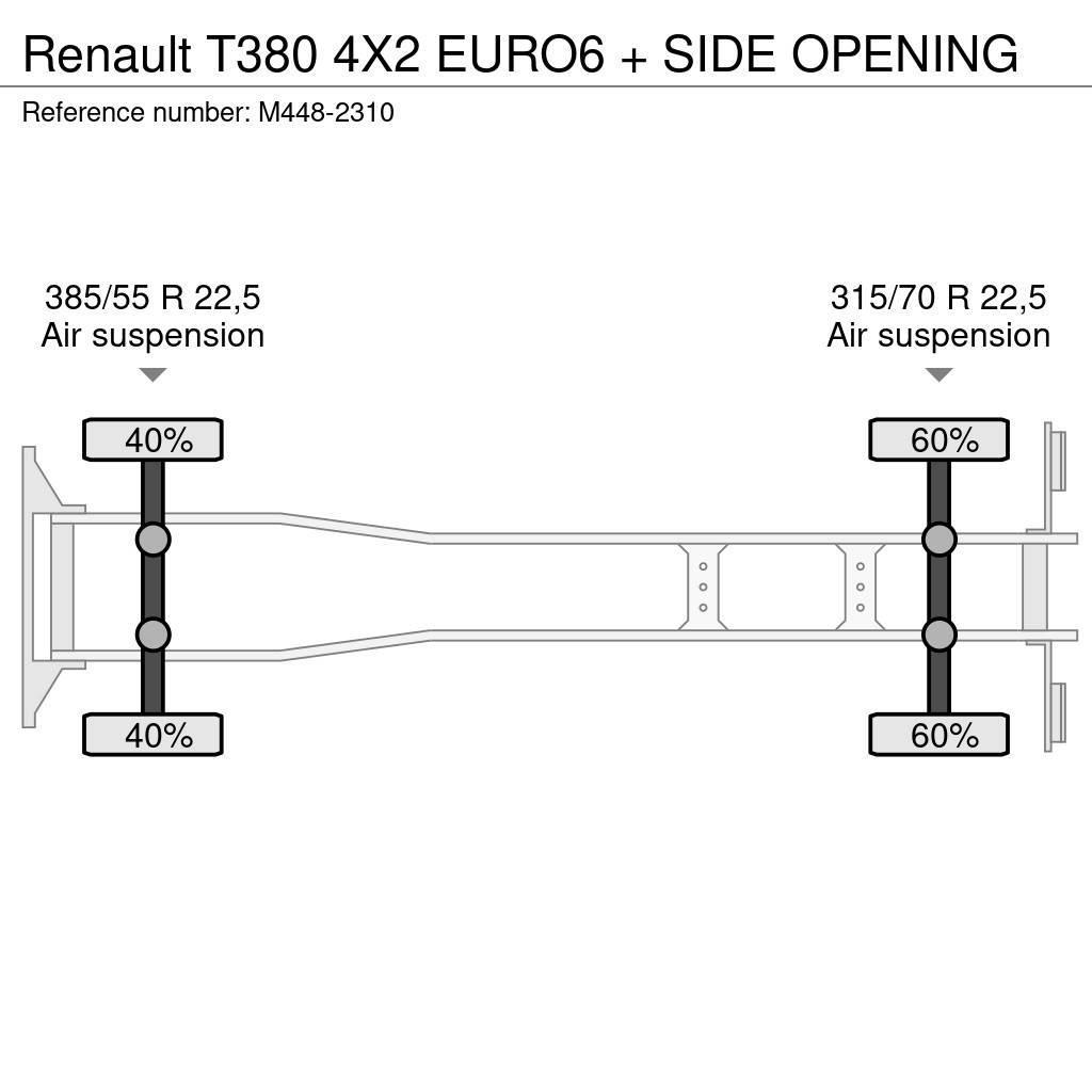 Renault T380 4X2 EURO6 + SIDE OPENING Skåpbilar