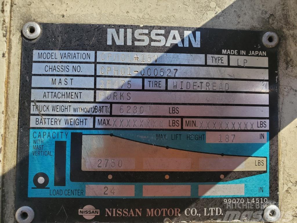 Nissan CPH01A15V Övriga motviktstruckar