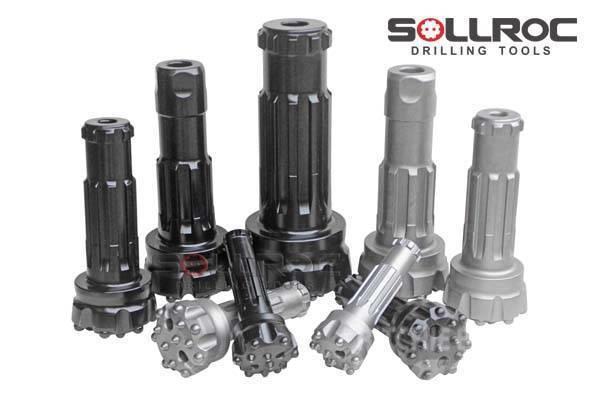 Sollroc DTH bits(DHD, SD, QL, MISSION, Numa) Tillbehör och reservdelar till borrutrustning