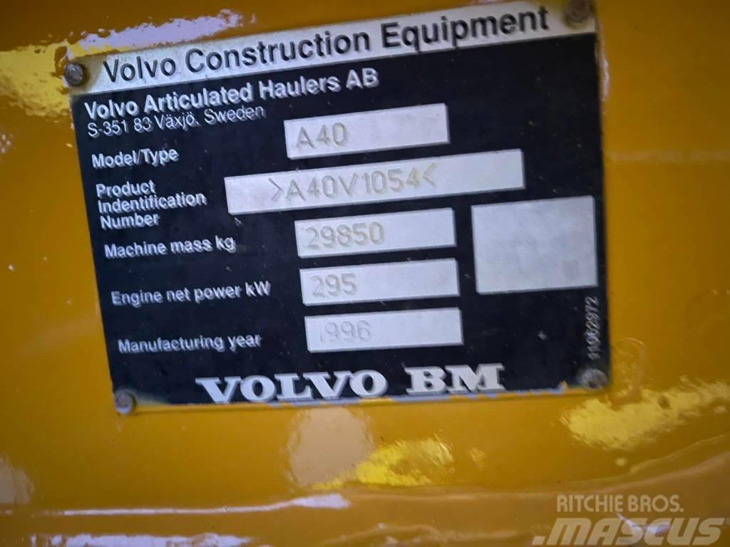 Volvo A40C Midjestyrd dumper