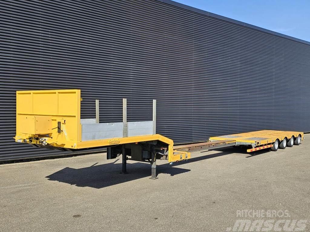 Nooteboom MCO 50 04V /80 cm / HYDRAULIC STEERING / EXTENDABL Låg lastande semi trailer