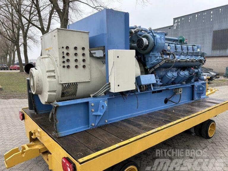 MTU 12V396 - Used - 1500 kVa - 599 hrs Dieselgeneratorer
