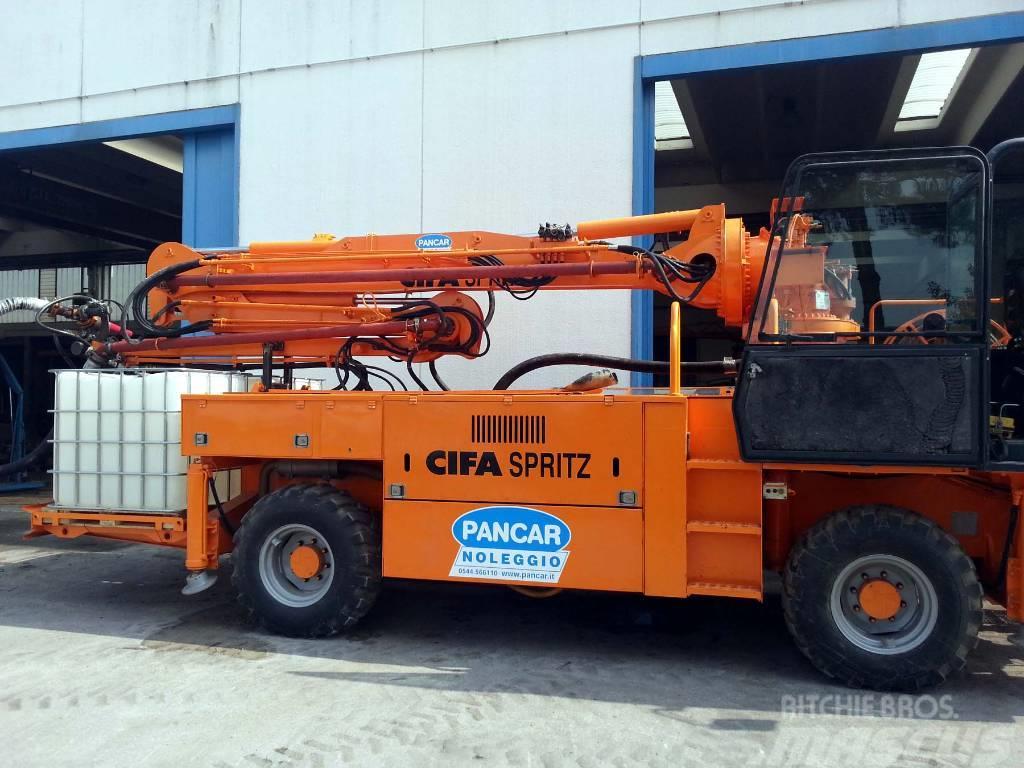 Cifa Spritz System CSS-3 Lastbilar med betongpump