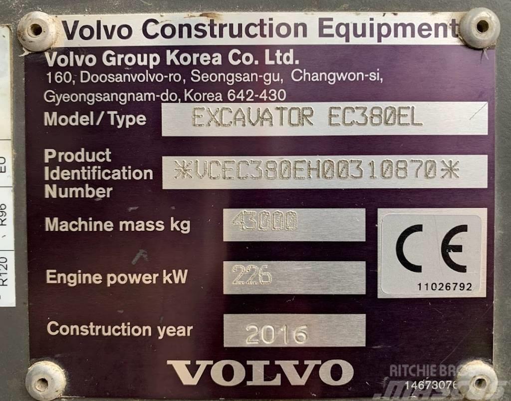 Volvo EC 380 EL Bandgrävare