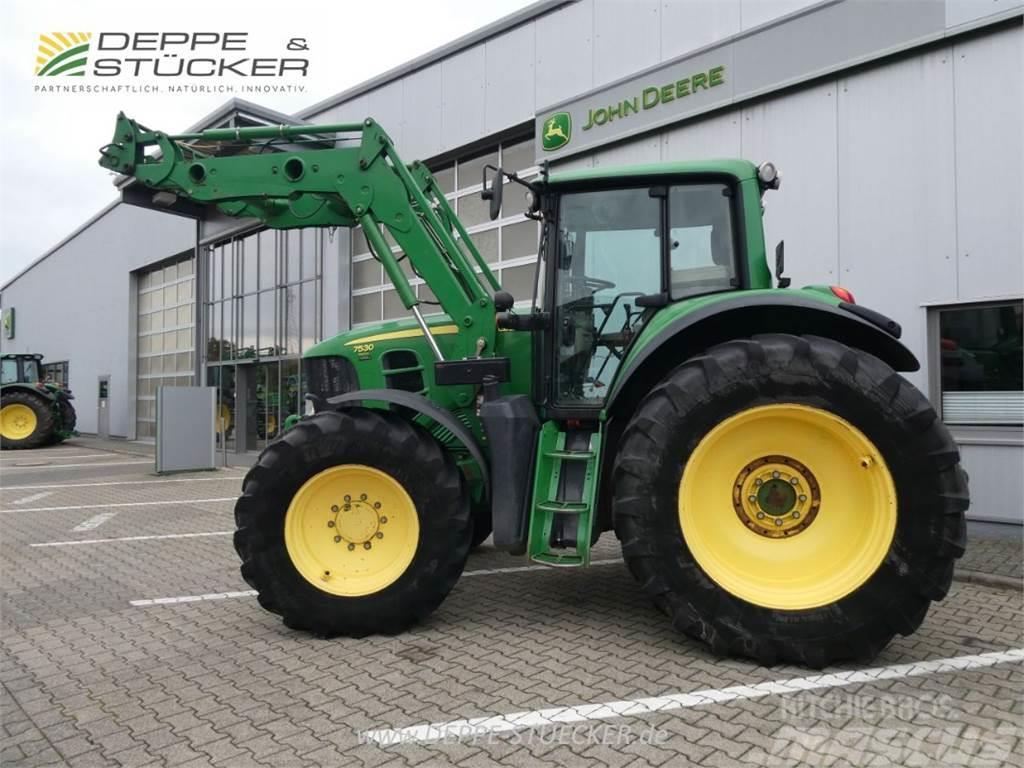 John Deere 7530 Premium inkl. 751 Frontlader Traktorer