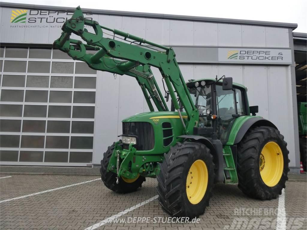 John Deere 7530 Premium inkl. 751 Frontlader Traktorer
